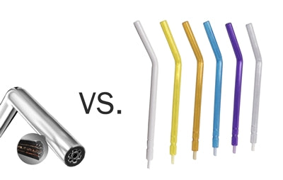 Disposable Air/Water Syringe Tips versus Reusable Metal Tips