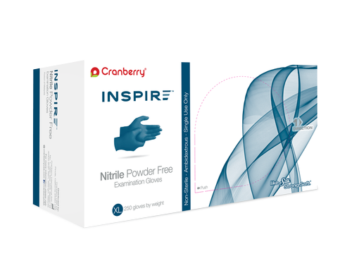 Inspire Nitrile Powder-Free Exam Gloves