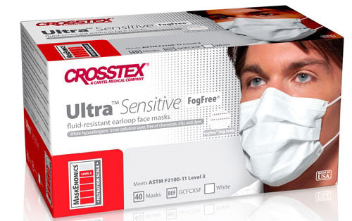 Ultra Sensitive Fog-Free Earloop Mask