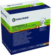 Fluidshield Fog-Free Surgical-Tie Face Mask - ASTM Level 3