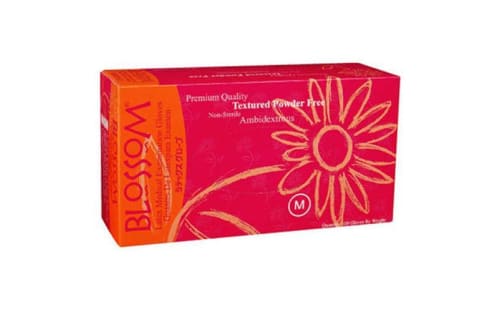 Blossom PF Latex Exam Gloves