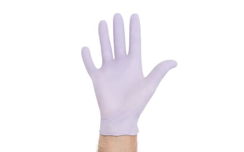 Lavender Nitrile Exam Gloves
