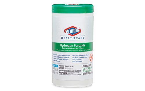 Clorox Healthcare® Hydrogen Peroxide Disinfectant Wipes