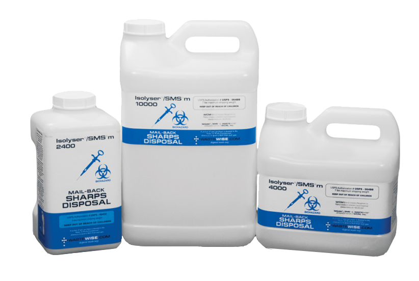 Isolyser Sharps Disposal - Mail-Back Disposal