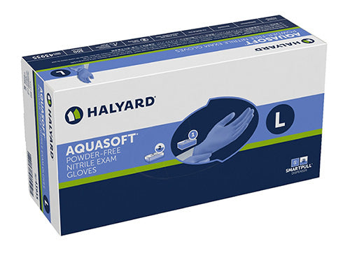 AquaSoft Nitrile Exam Gloves
