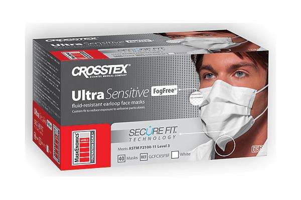 Ultra Sensitive Earloop Mask w/Secure Fit - Earloop Face 